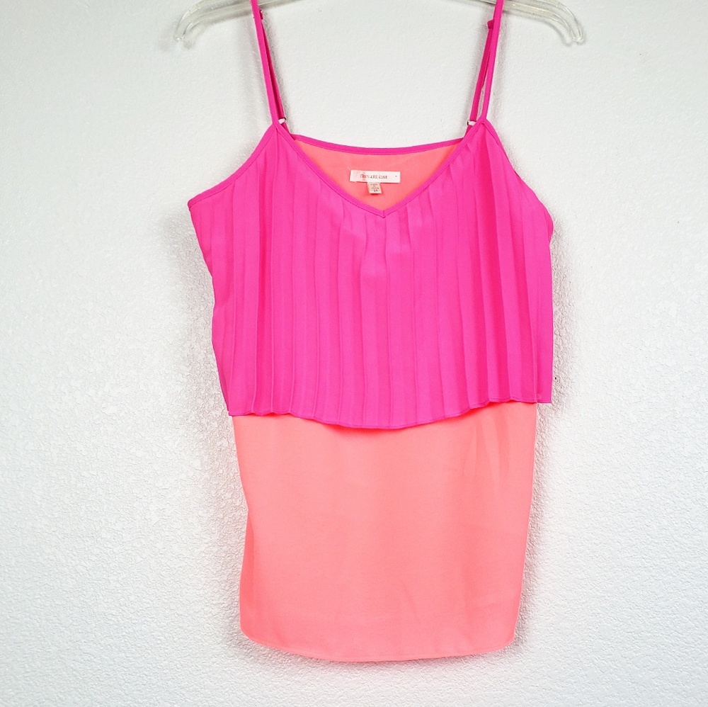 🍒 Skies are blue | Pink & Orange top